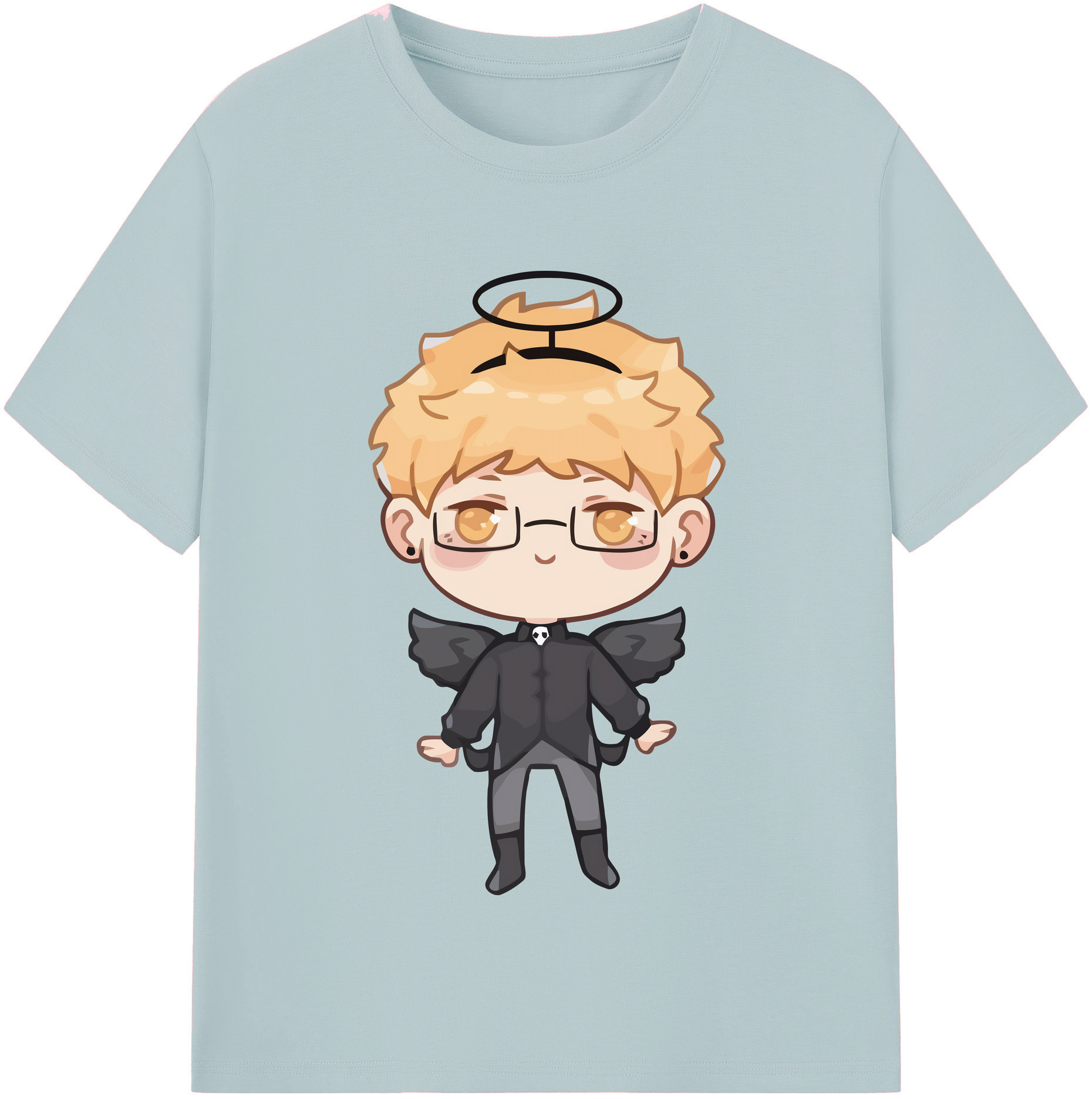 （画像用） ハイキュー!! Haikyu!! 綿100％半袖Tシャツ（フロントプリント）